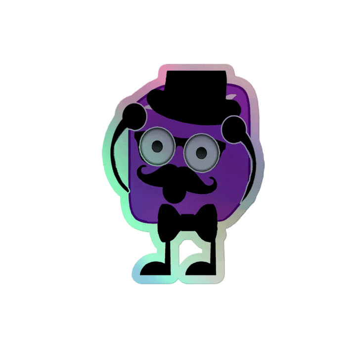 DisguisedPixel Shocked Holographic Sticker Sheet product image (2)