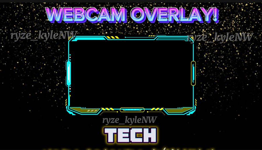 Webcam Overlay TECH product image (1)