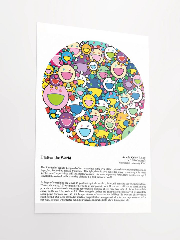 Flatten the World Poster product image (5)