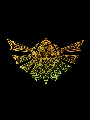 Zelda - Triforce Eagle [16x13] product image (1)