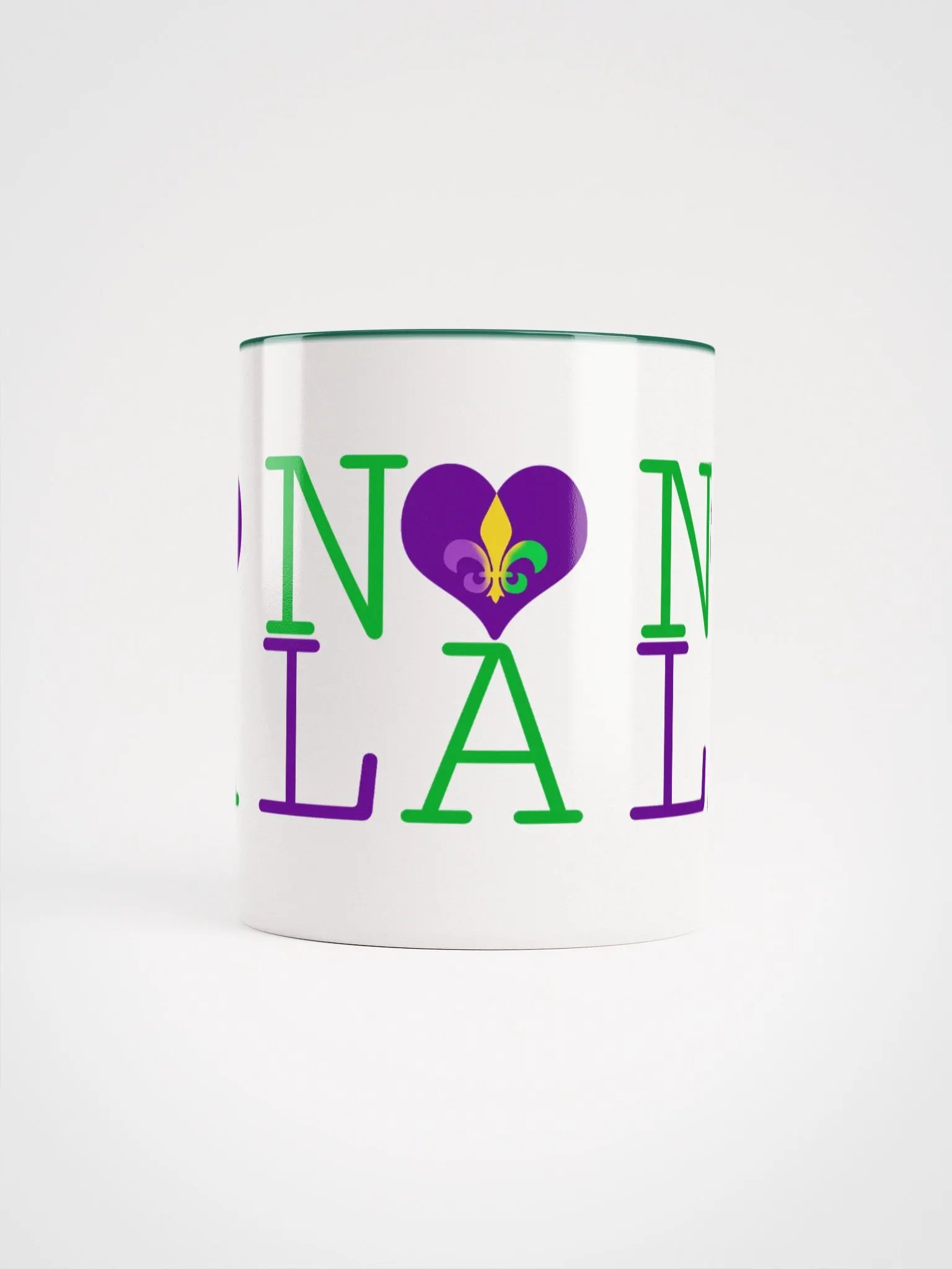 I LOVE NOLA **BIGSHOT COLOR MUG** (MARDI GRAS) product image (55)