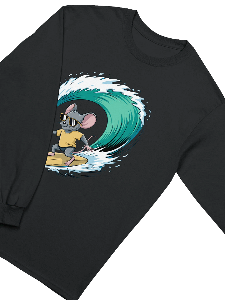 Surfing Mouse Long Sleeve T-Shirt product image (2)