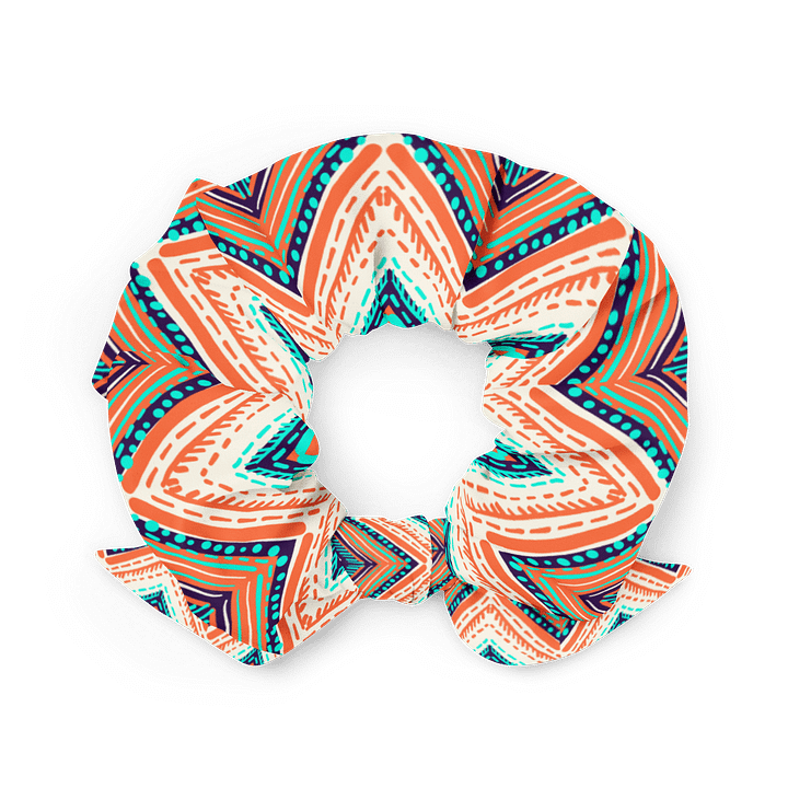 Geometric Print Eco Scrunchie product image (2)