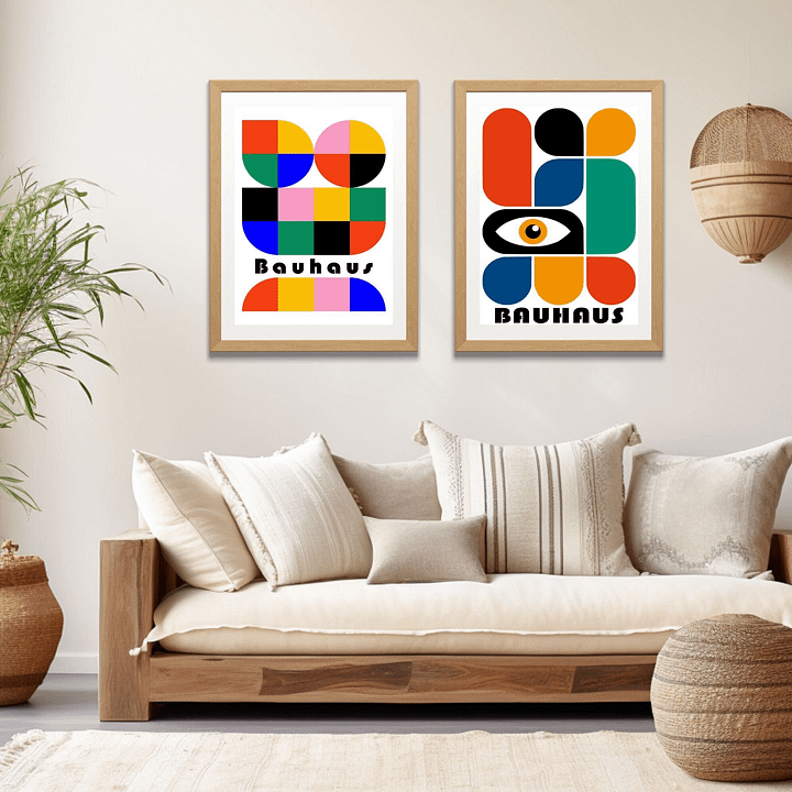 Bauhaus poster set of 15 premium printable wall art product image (2)