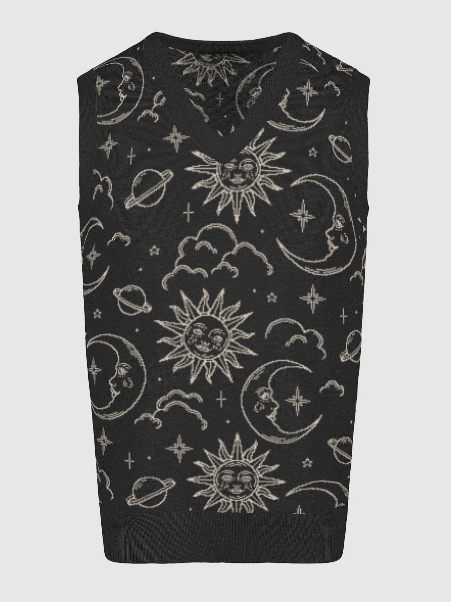 Celestial Knitted V-Neck Vest product image (15)