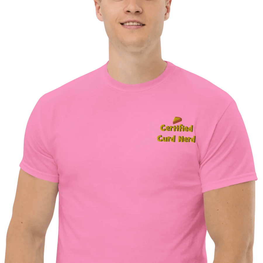 Certified Curd Nerd T-Shirt Embroided Logo product image (155)