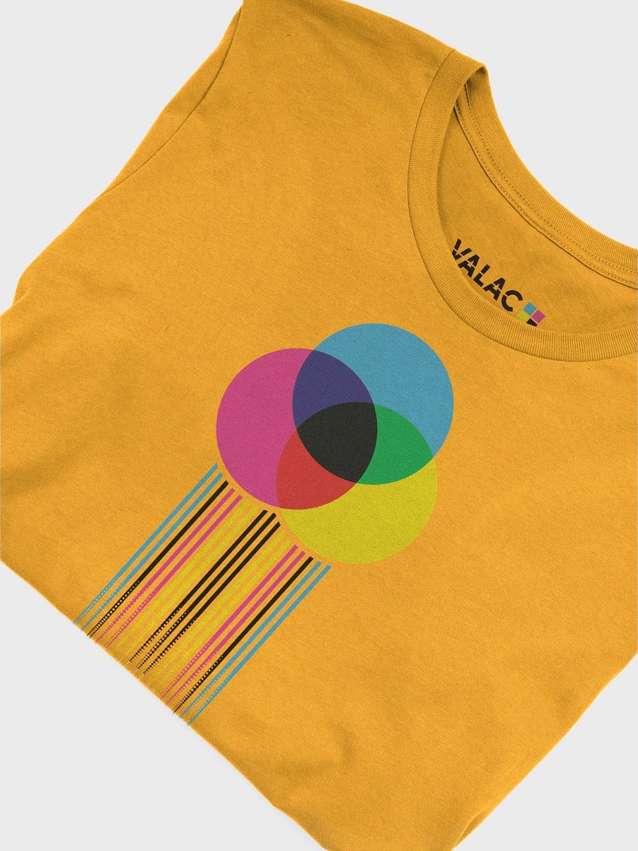 Yellow CMYK "Print Test" Shirt product image (5)