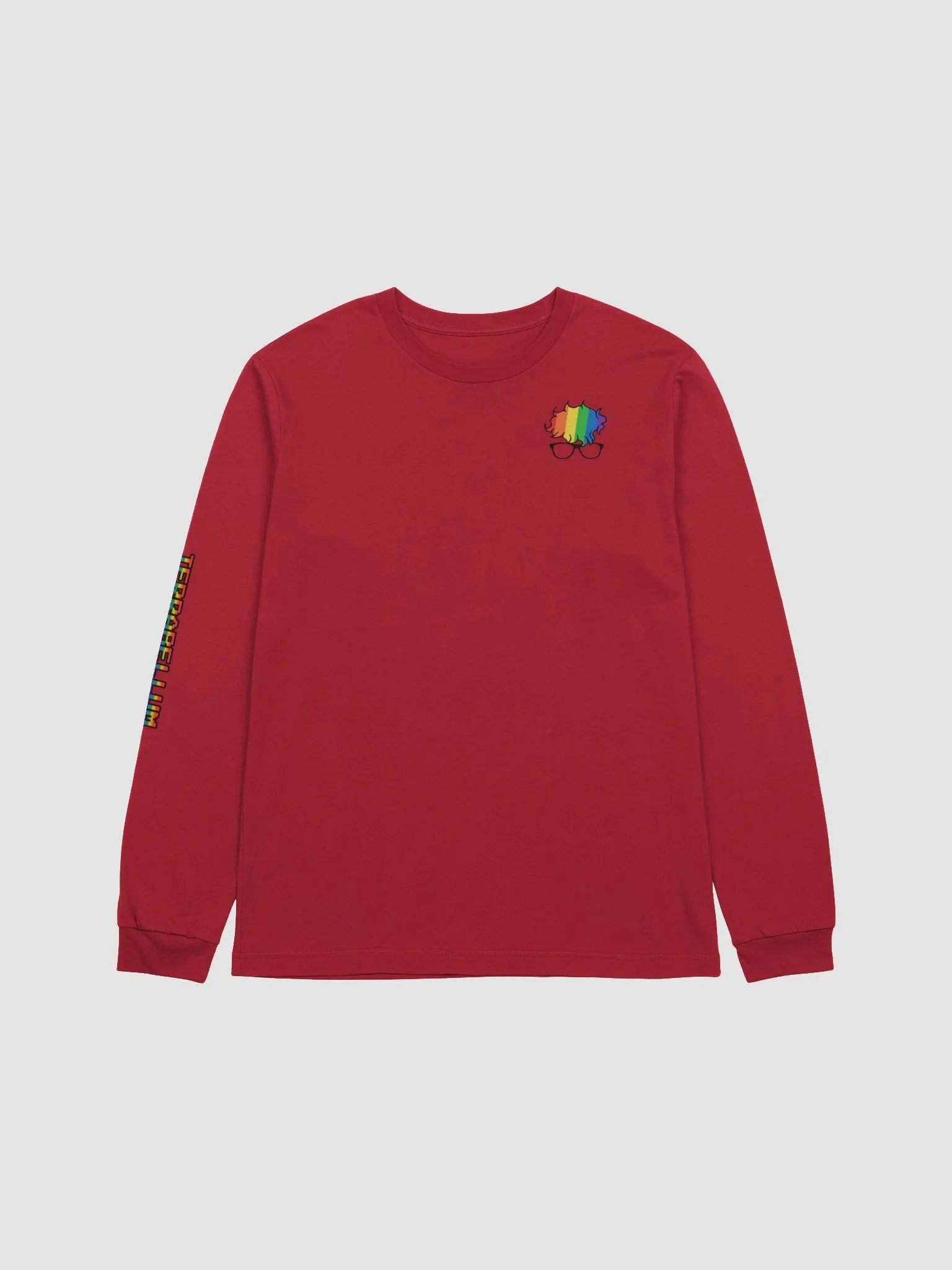 Prideful Terra Long Sleeve Tee (Dark Logo) product image (1)