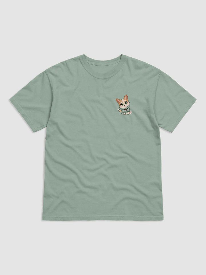 Corgi Sit Heavyweight T-Shirt (Minimal) product image (5)