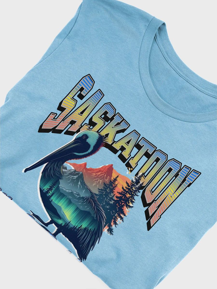 Saskatoon City Of Bridges Pelican Iconic Comfort T-Shirt product image (21)