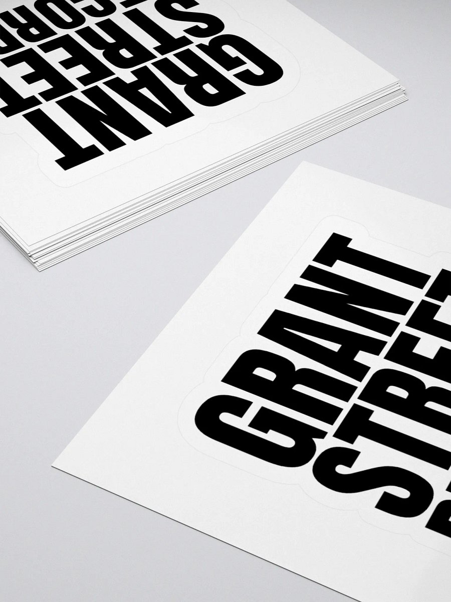 Grant Street Records Logo Sticker – Vault Series Edition product image (10)