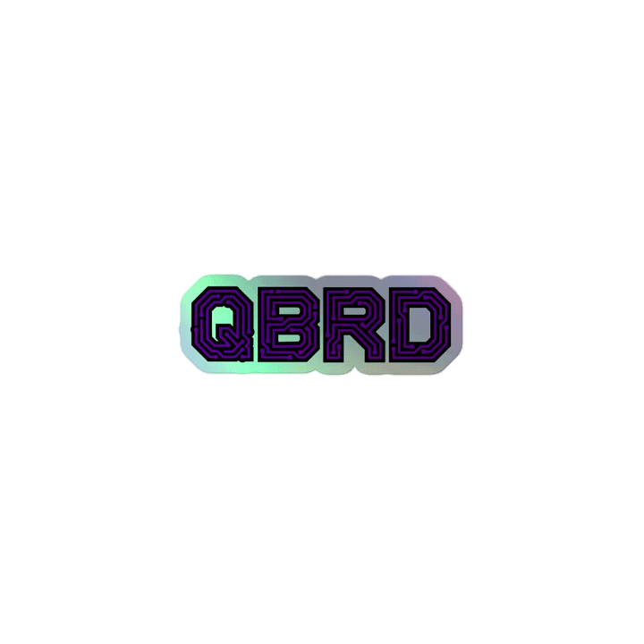 QBRD Holographic Sticker product image (1)