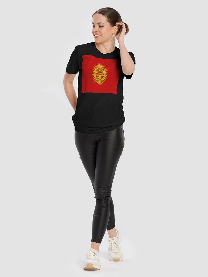Exclusive Graphic Grove Supersoft Unisex Kyrgyz Flag T-Shirt product image (2)