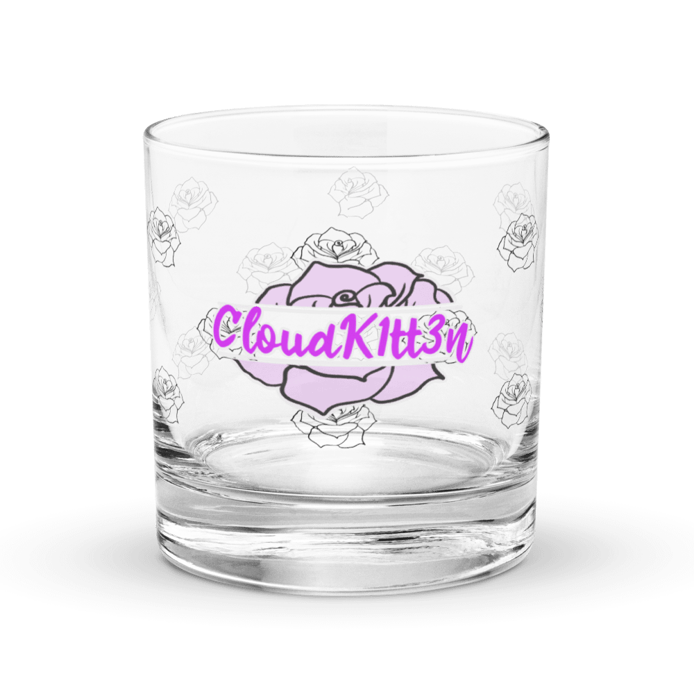 Rose Logo Rocks Glass product image (1)