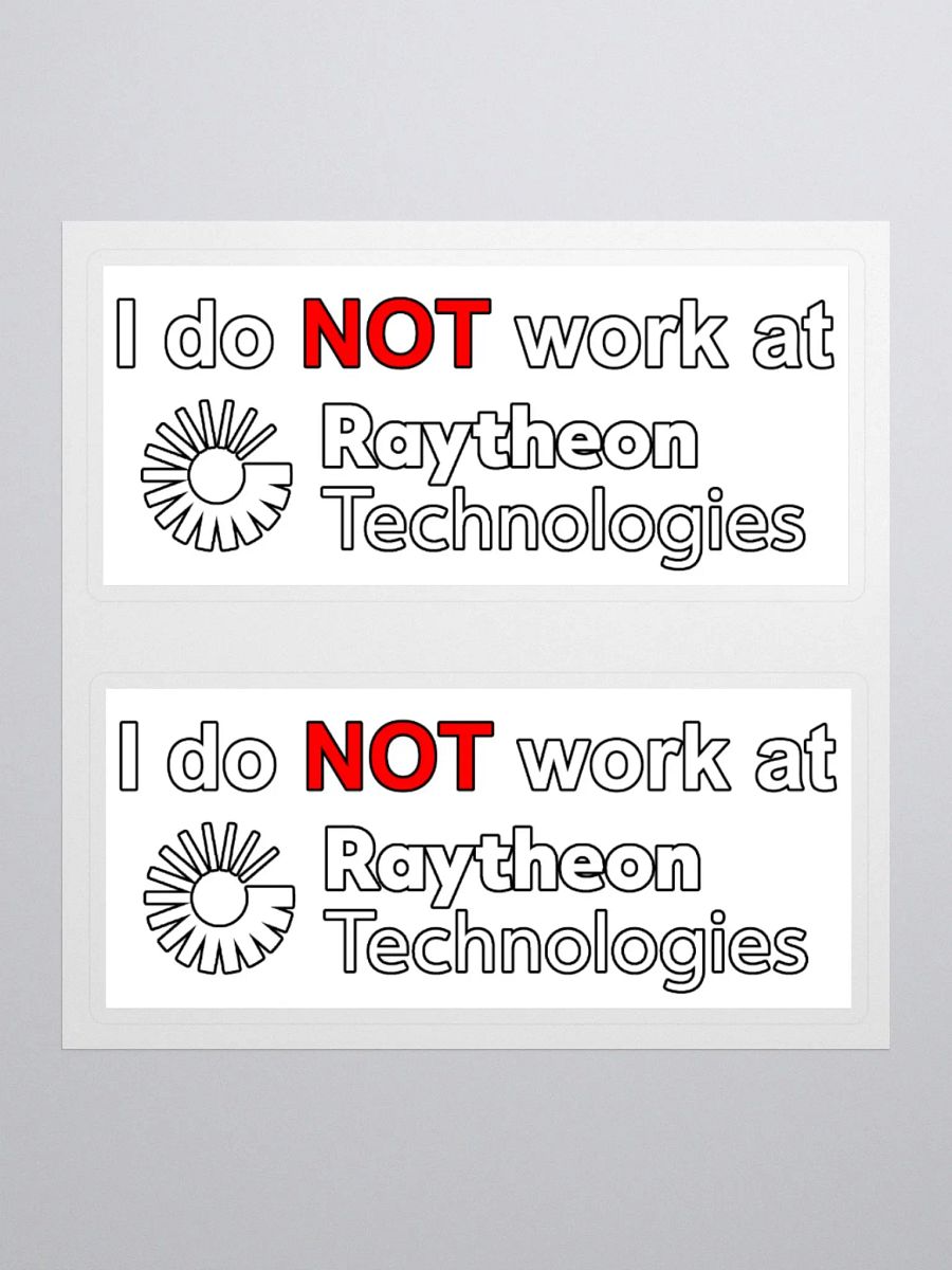 Defense Contractor Stickers product image (1)