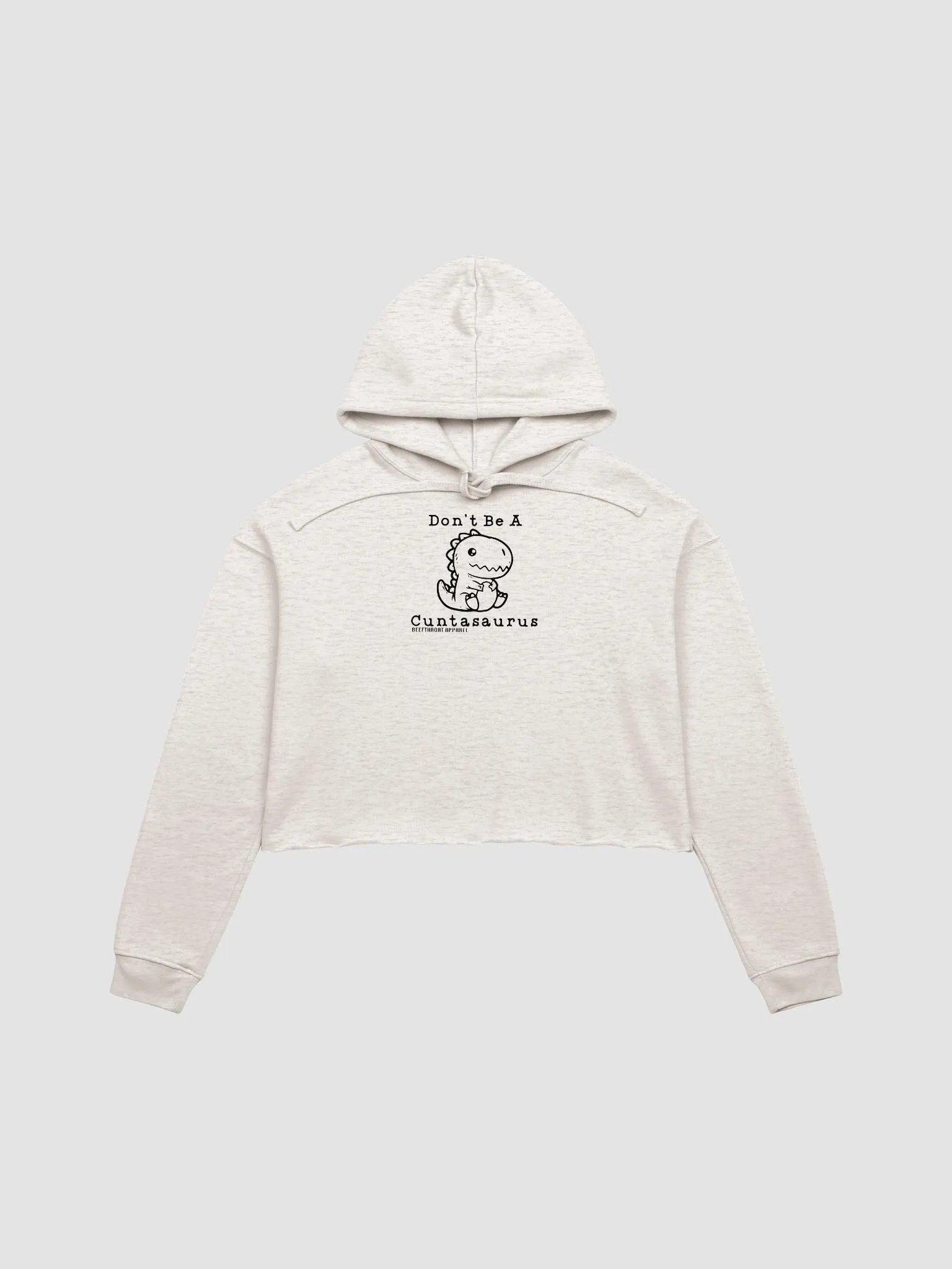 Choose Kindness Over Cuntasauruses Women's Crop Hoodie product image (2)