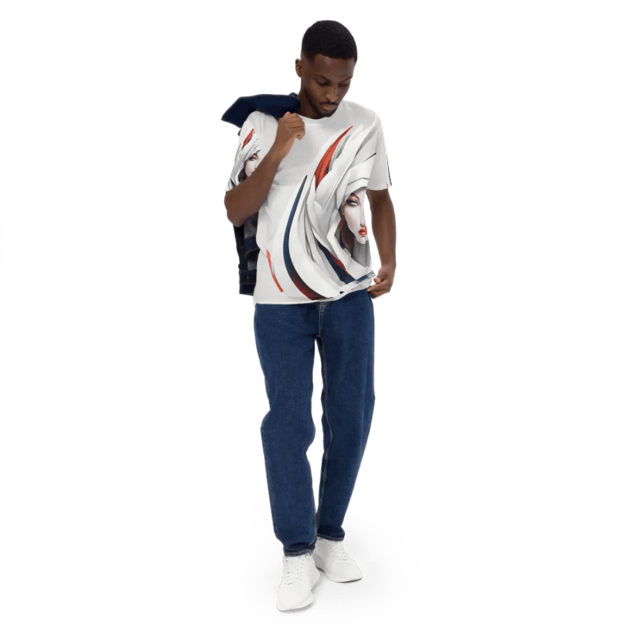 Futuristic T shirt product image (5)