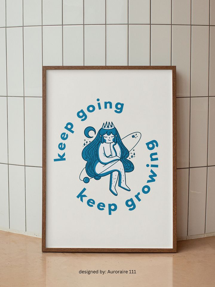Keep Going - Printable Wall Art | Digital Poster Download | Multiple Sizes Included product image (1)