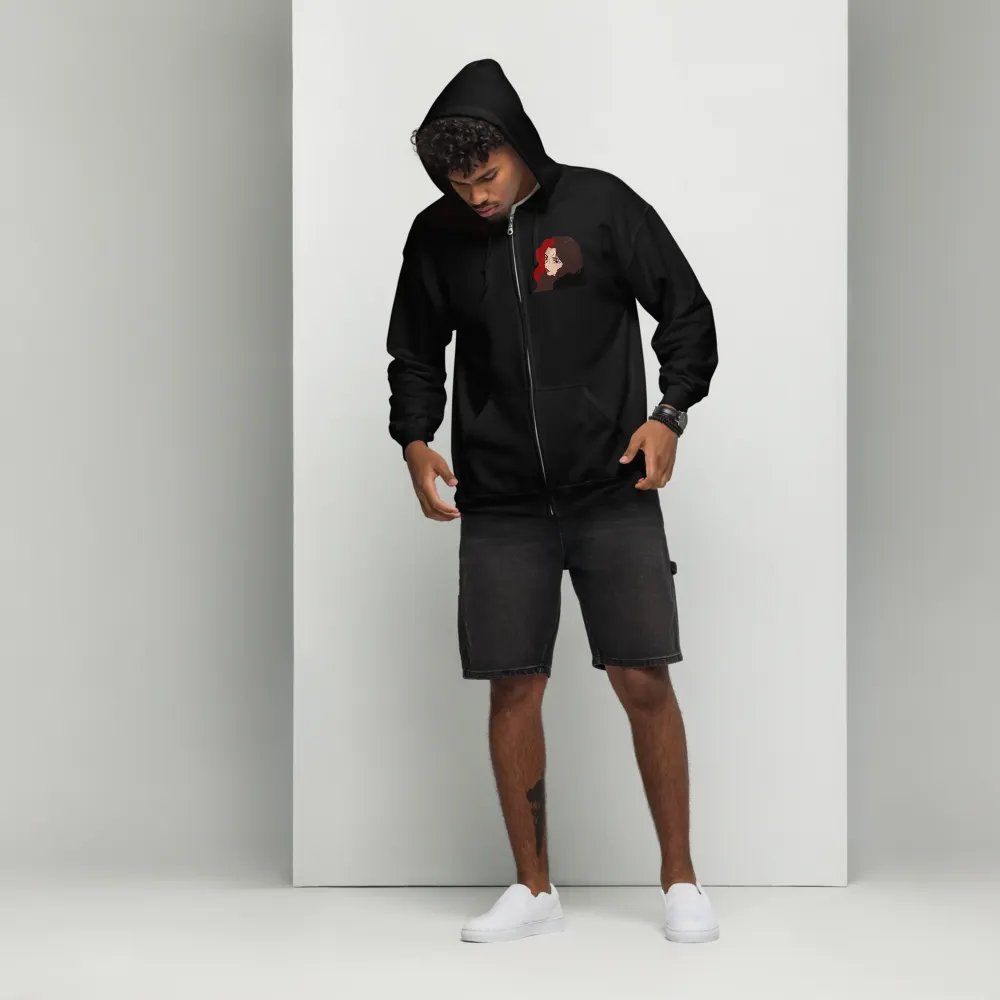 Tired Deer zipped jacket product image (12)
