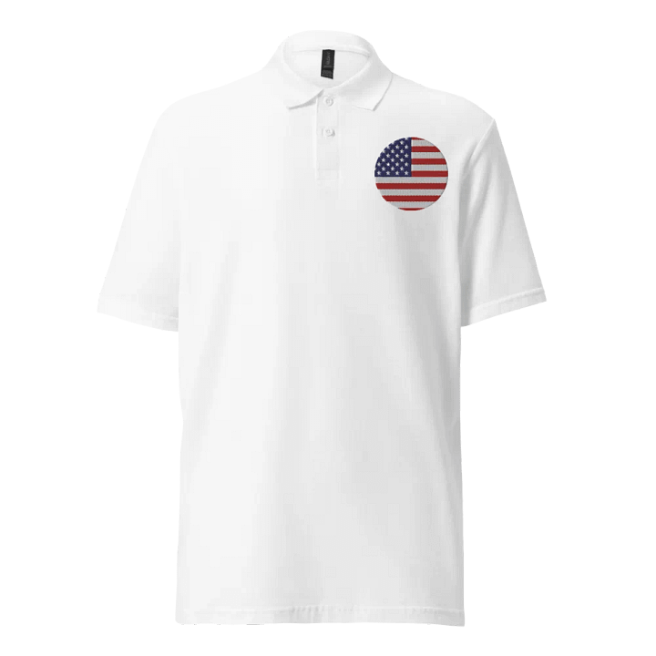 Stars & Stripes Pique Polo product image (1)