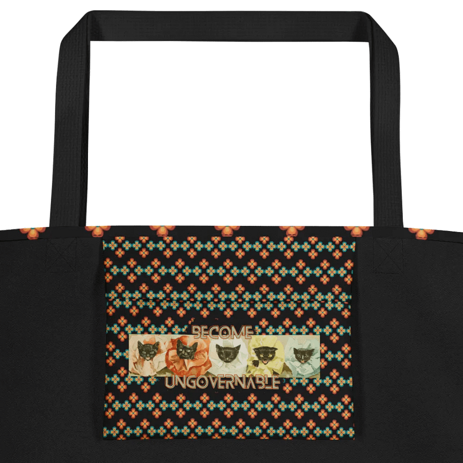 KC, Become Ungovernable (cats), Patterned Tote product image (2)