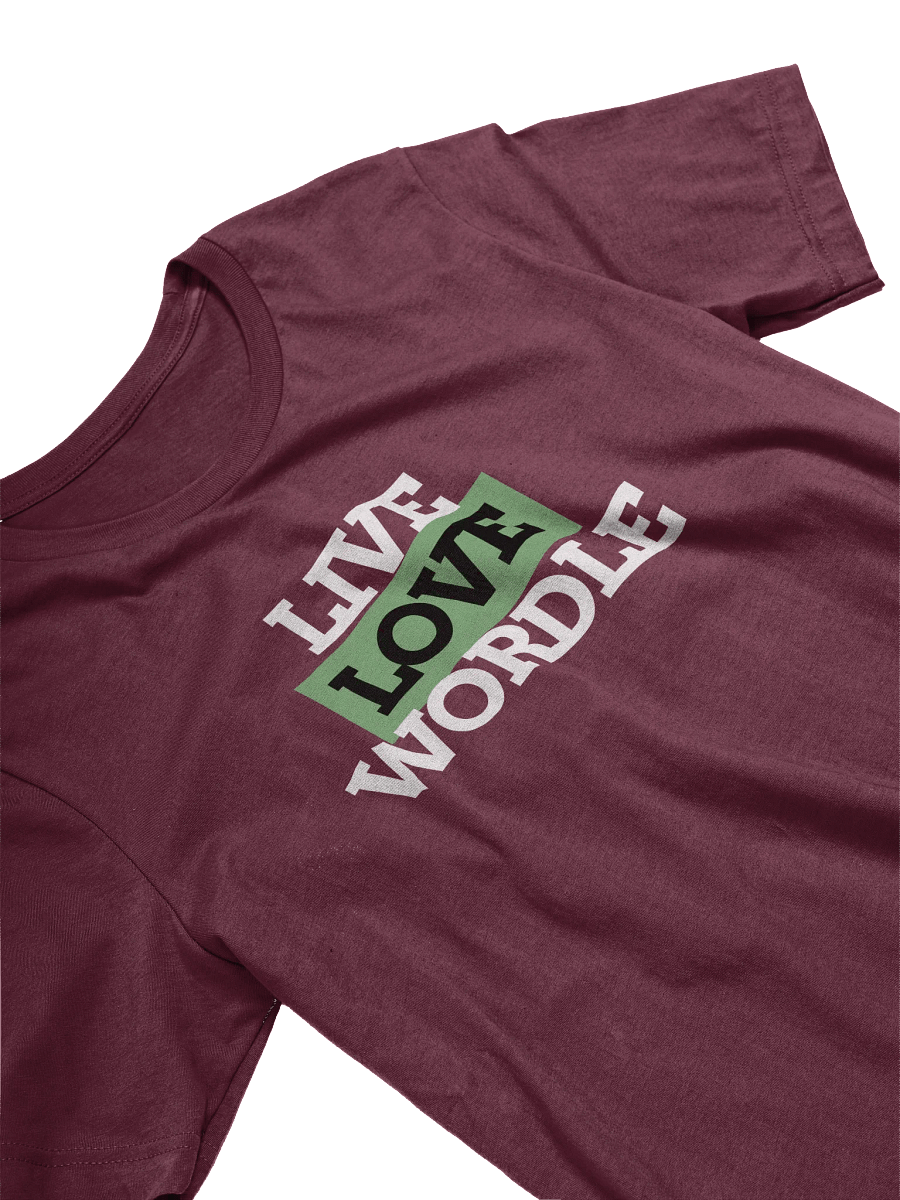 Live Love Wordle T-Shirt product image (8)