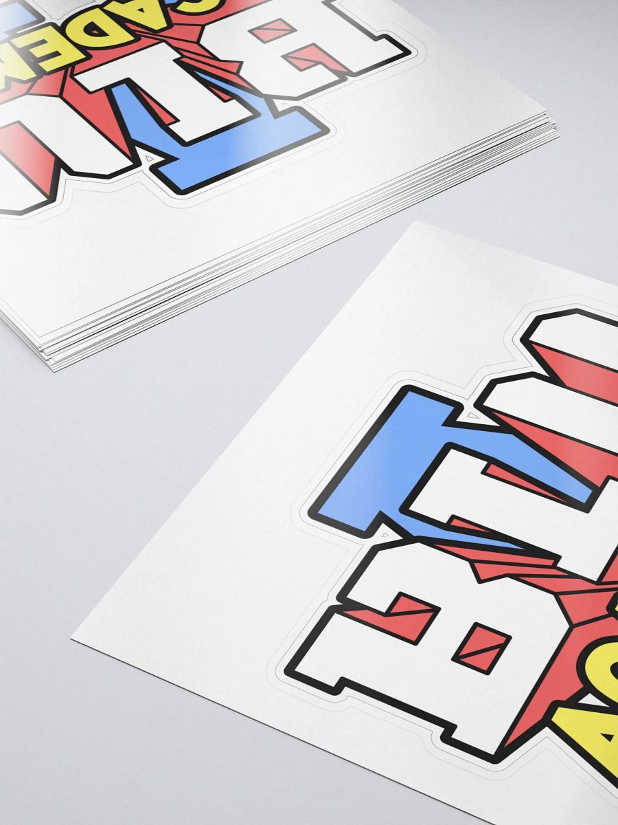 Blu A Comic Logo Sticker product image (5)