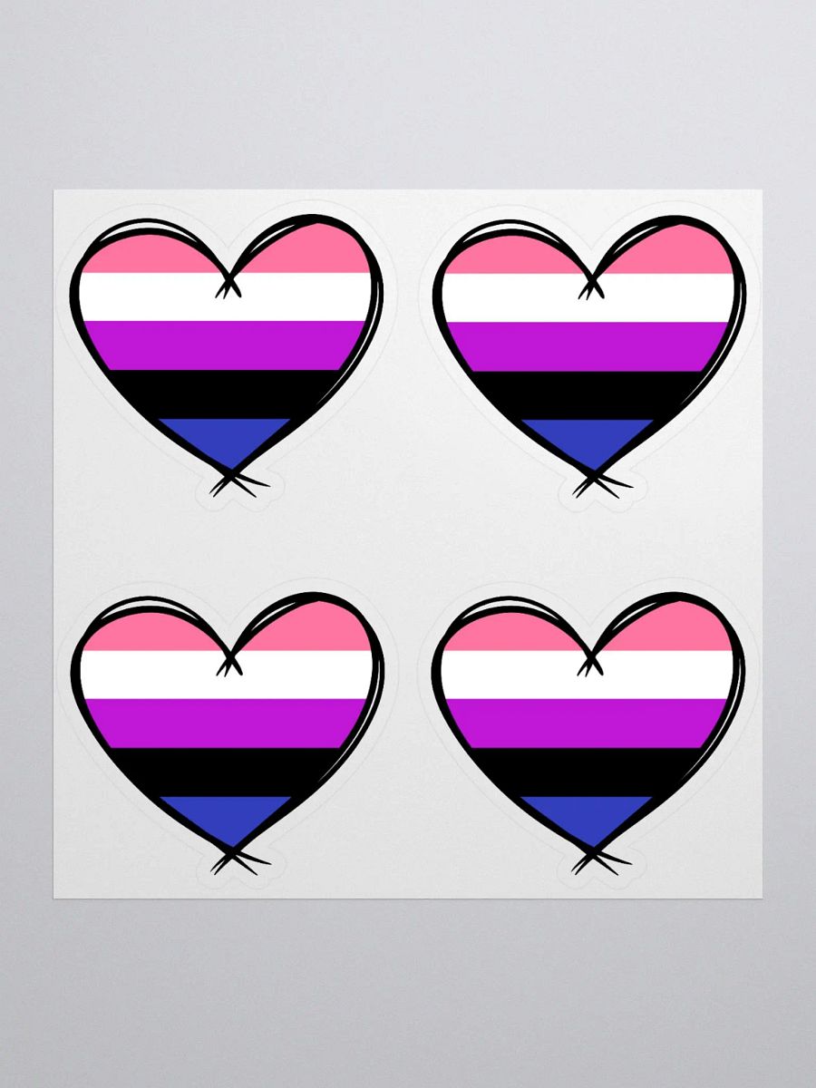 Gender Fluid Pride Stickers product image (1)