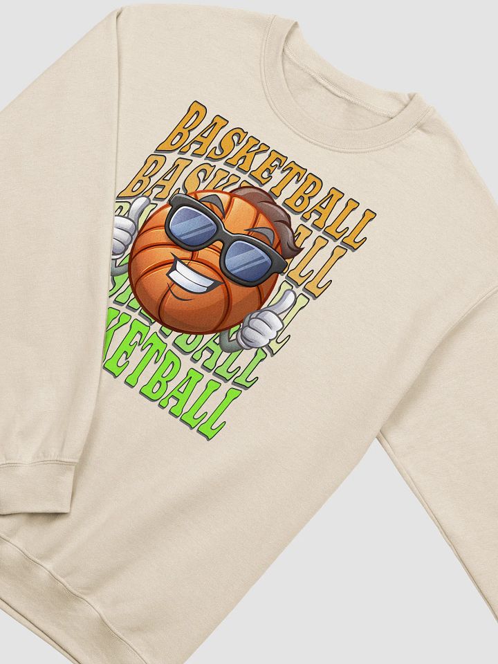 Thumbs Up Basketball Smiling Hoops Unisex Crewneck product image (16)