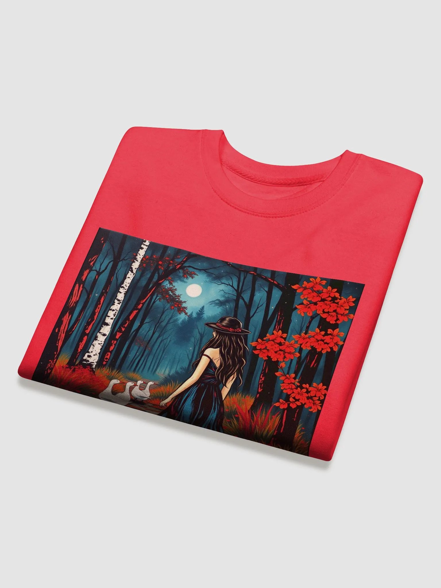 Goose Lady Moonlit Stroll Premium Sweatshirt product image (4)
