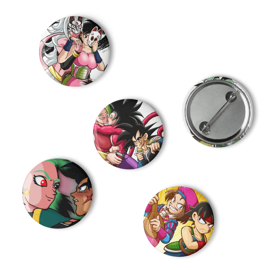 Dandelion & Bardock Pin Badges product image (15)
