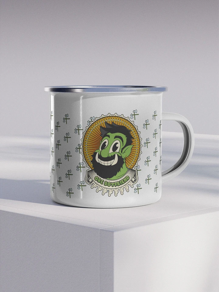 Orc Boyfriend Enamel Mug (Axe S&R Edition) product image (1)