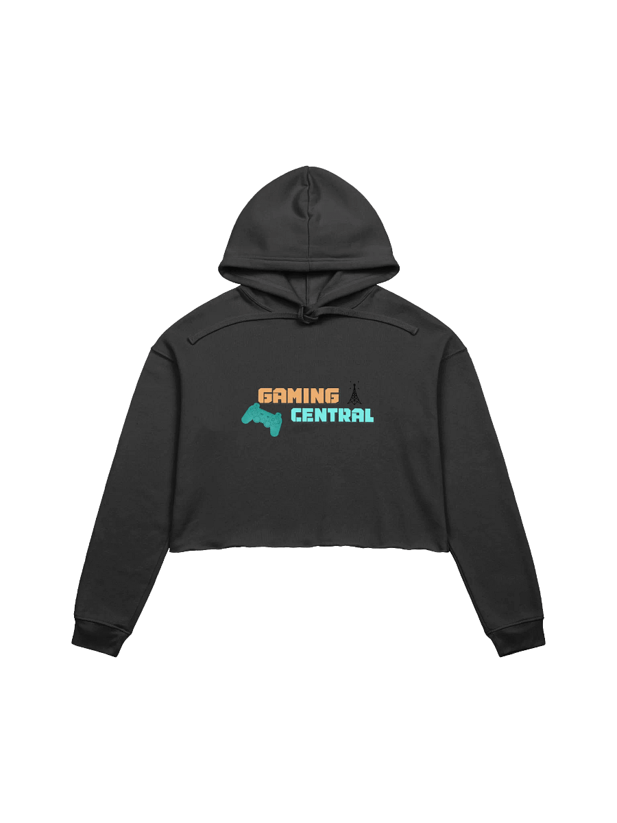 Gaming Central Stylized Crop Hoodie product image (1)