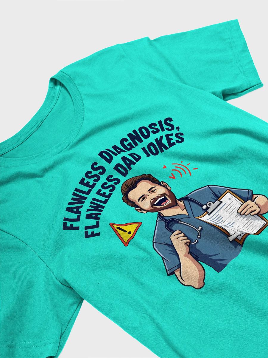 Flawless Diagnosis Dad Jokes T-Shirt product image (27)