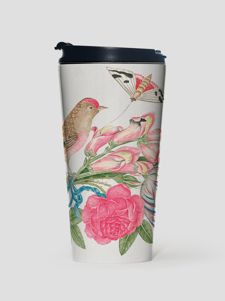 Floral Serenade Stainless Steel Travel Mug product image (1)
