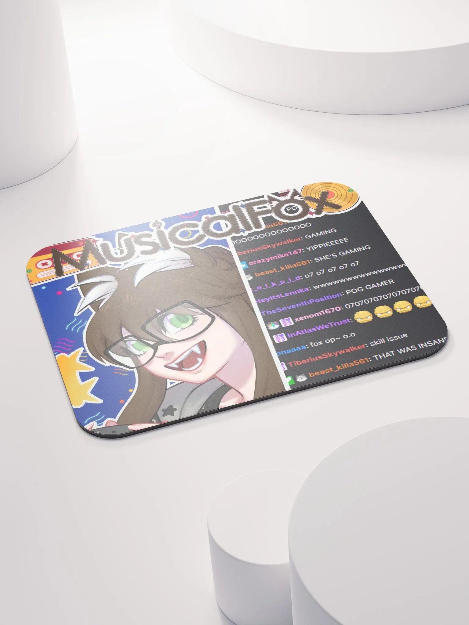 4 Year Streamversary Mousepad product image (4)