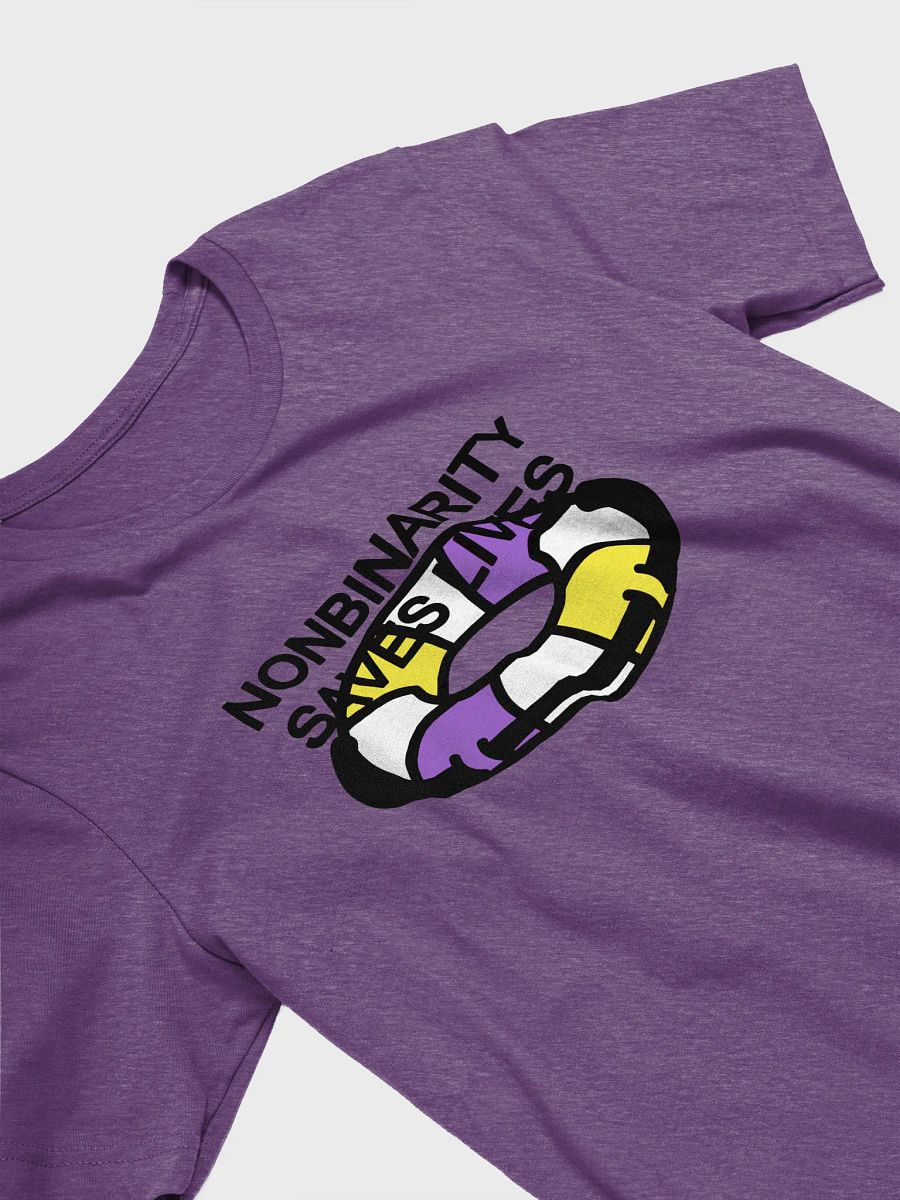 nonbinarity saves lives t-shirt product image (3)