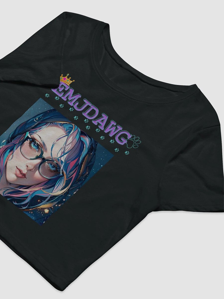 EmJDawg Starry FaceOFF Crop Tee (w/Pupper Peekaboo) product image (14)