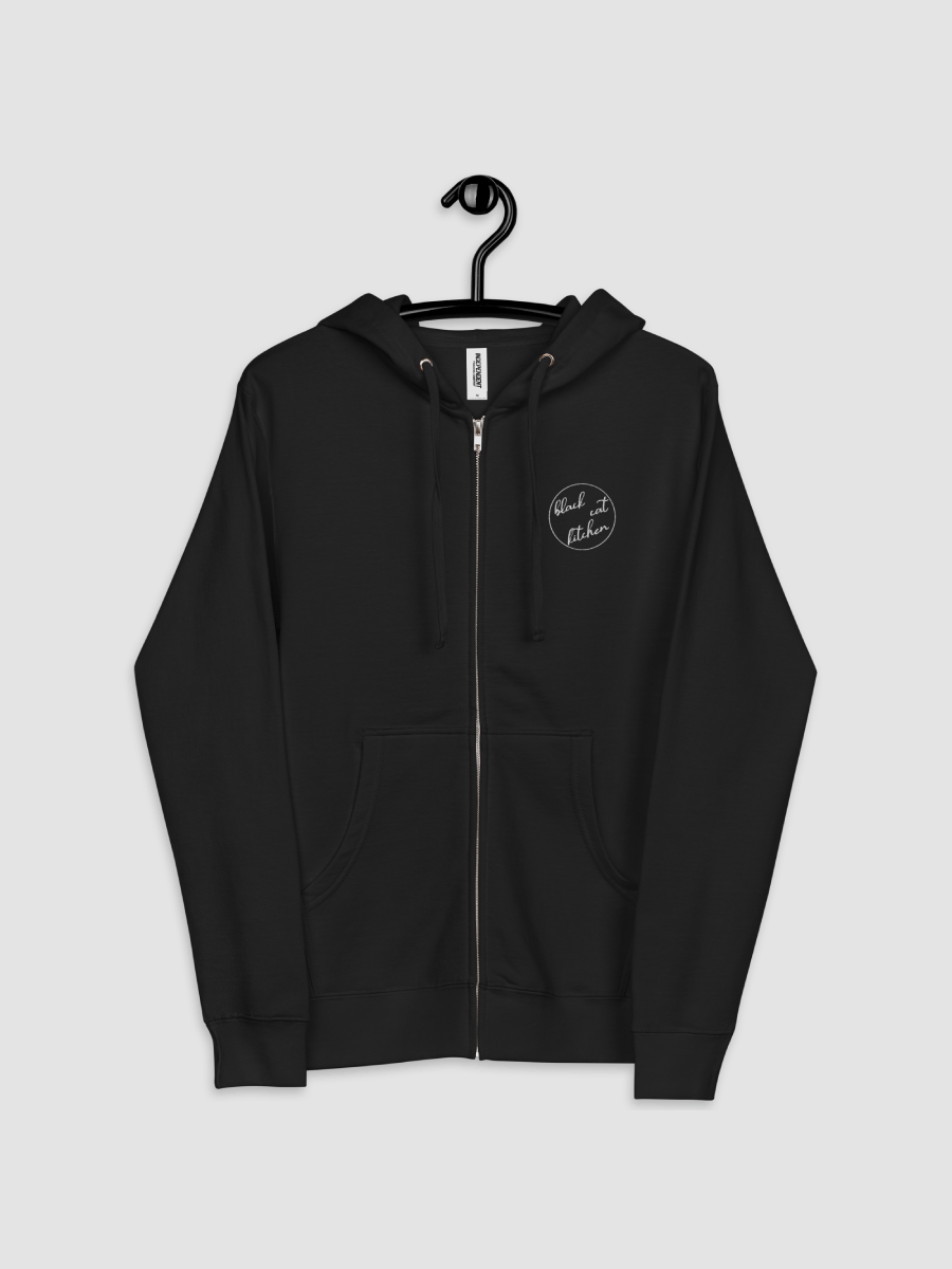 Black Cat Kitchen Signature Fleece Zip Up Hoodie product image (3)