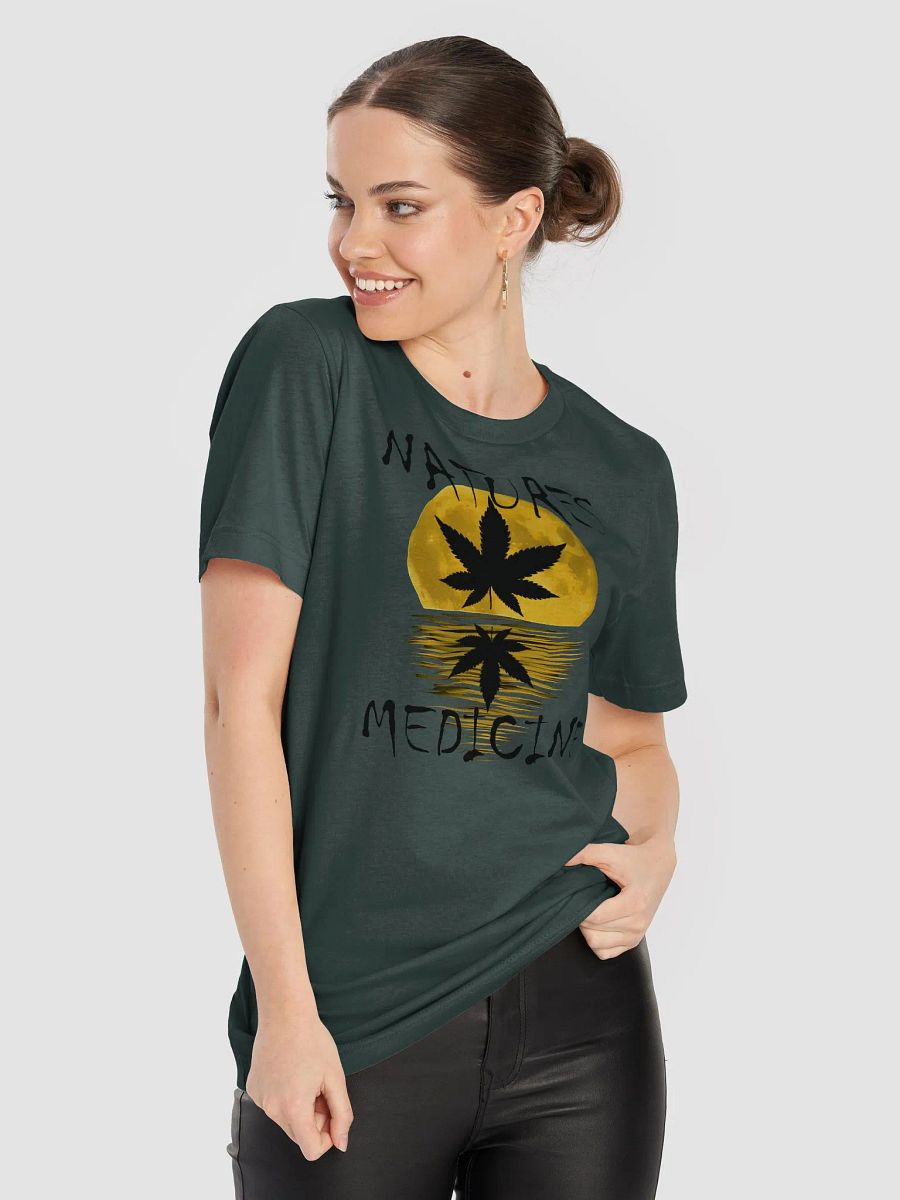 Moonlit Cannabis Serenity Unisex T-Shirt product image (35)