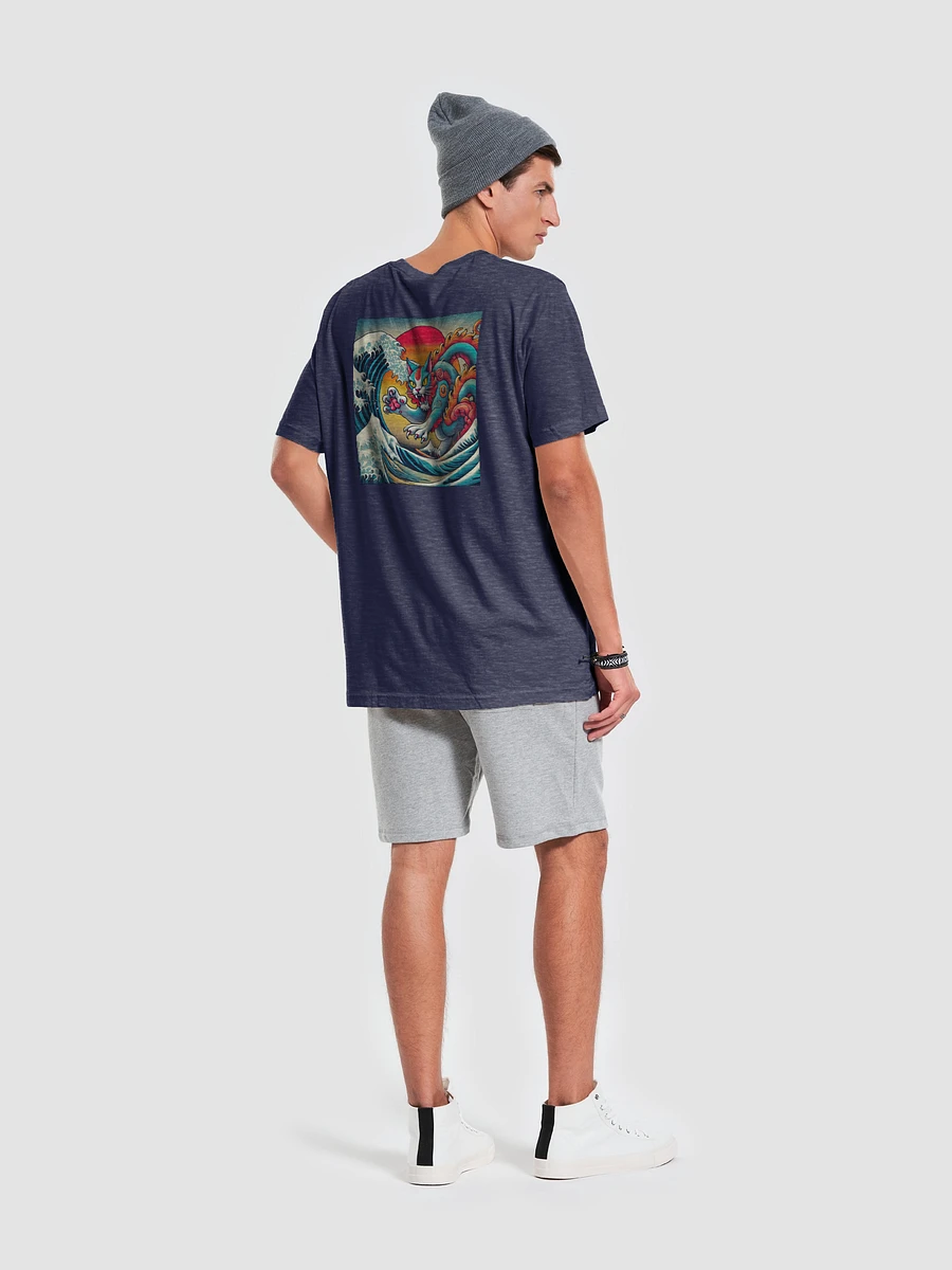 Mythical Feline Wave Front & Back T-Shirt product image (18)