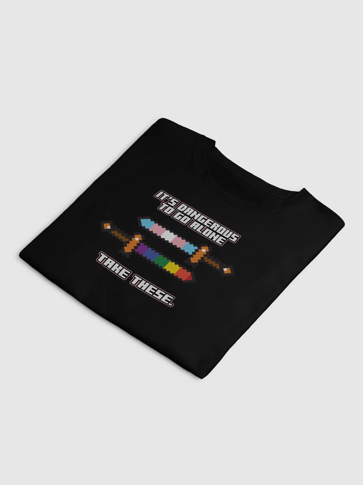 It's Dangerous to Go Alone - Cropped Shirt product image (4)