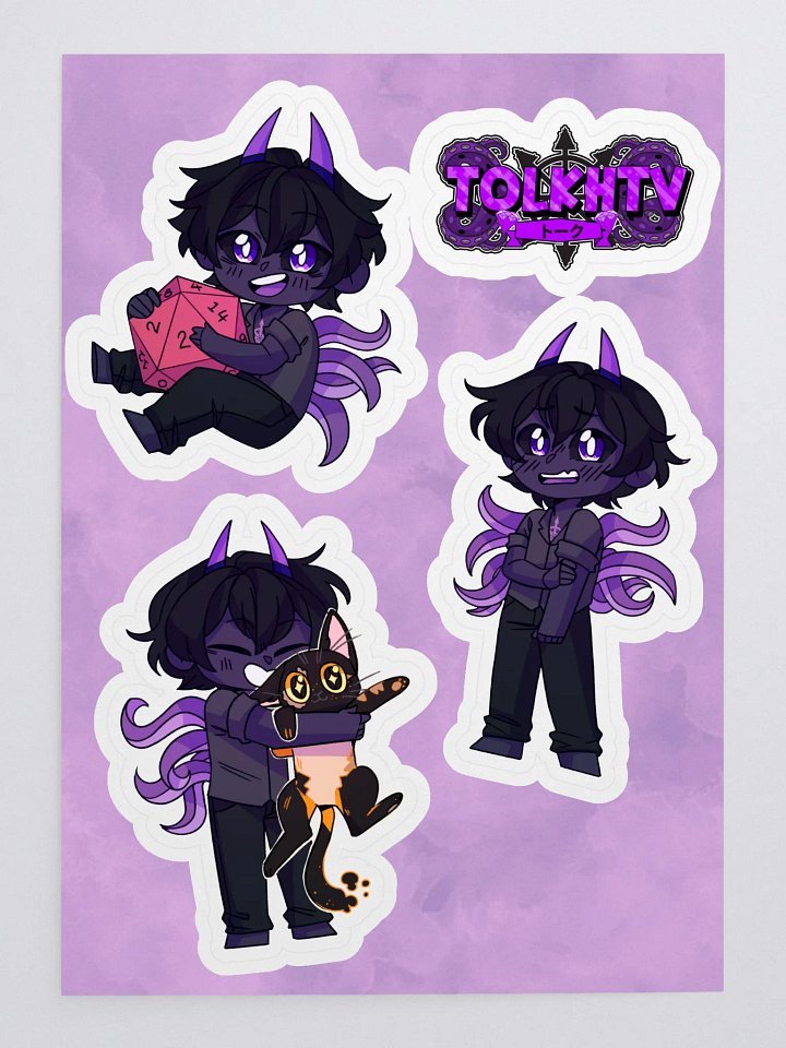 Chibi Sticker pack 2 product image (1)