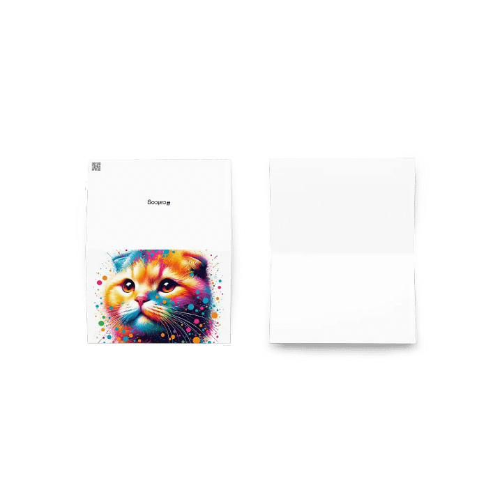 Greeting Card: Scottish Fold product image (2)