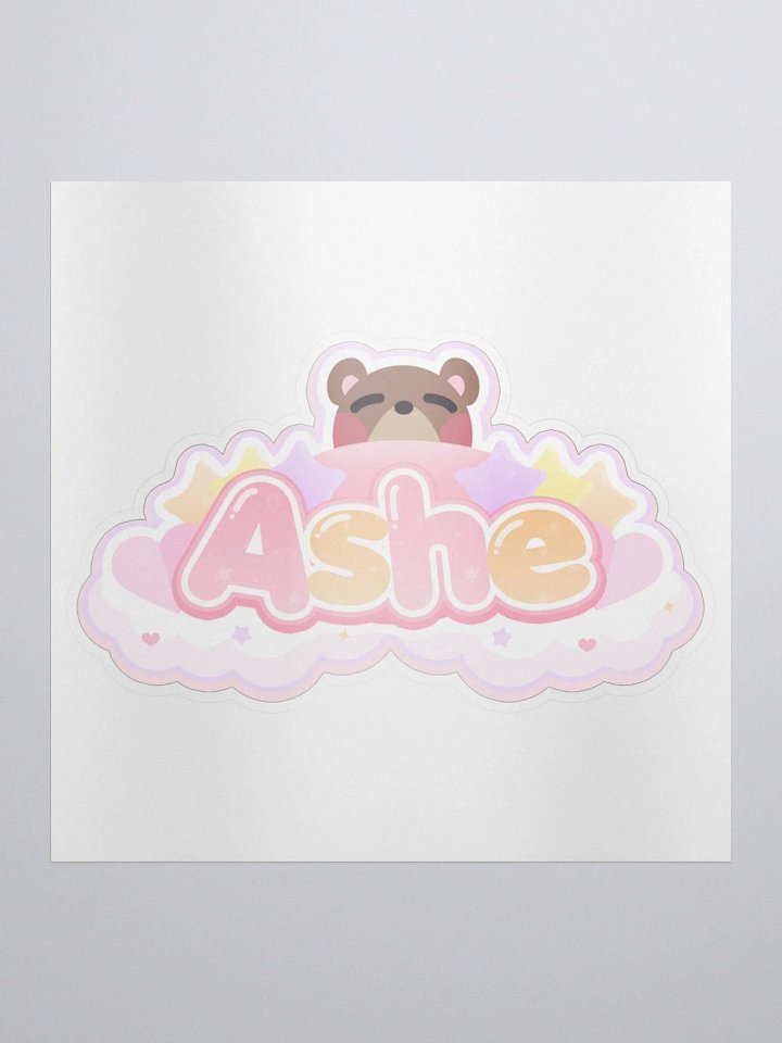Ashe Logo Sticker! ˚ ༘♡ ⋆｡˚ product image (1)