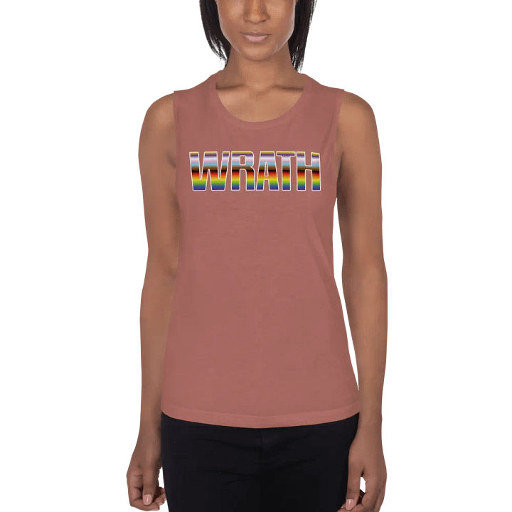 Pride 2023 stripes flowy tank top product image (2)