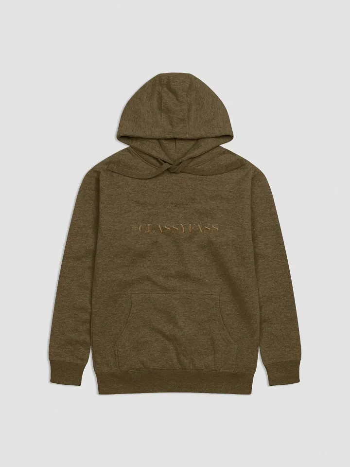 #CLASSY FASS - Military Green Hoodie product image (1)