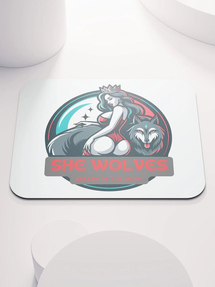 She Wolves Queen Mouse Pad product image (1)