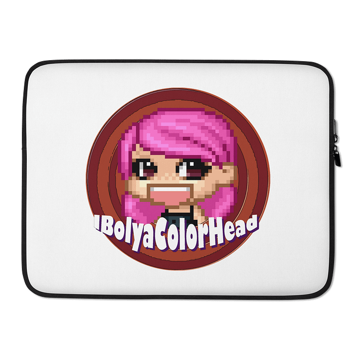 IbolyaColorHead Logo Laptop Sleeve product image (2)