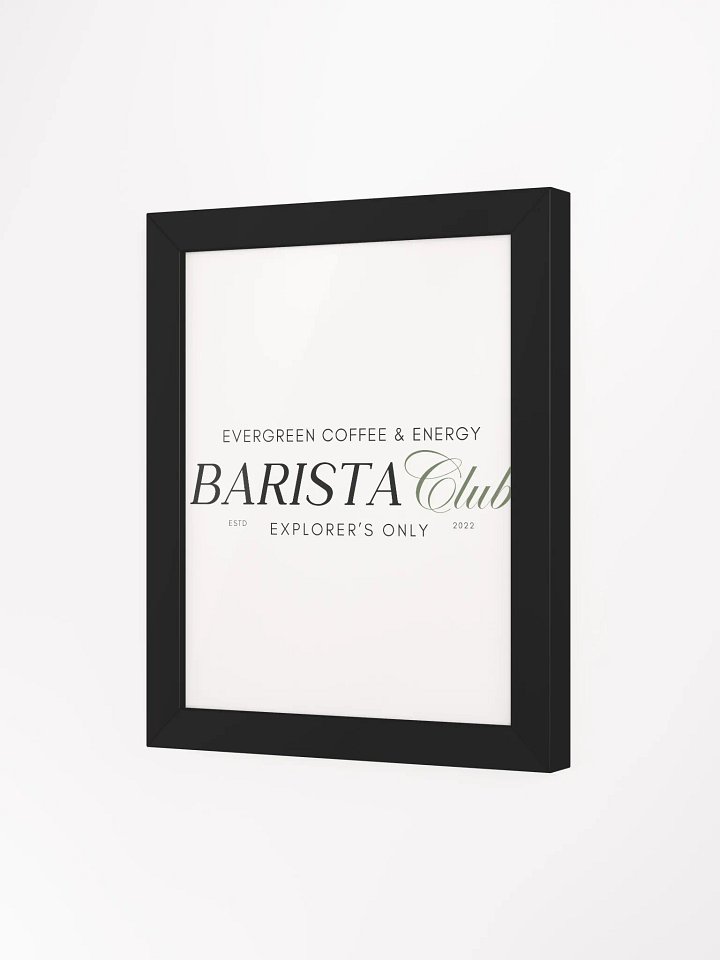 Sip Society | Barista Club Poster product image (2)